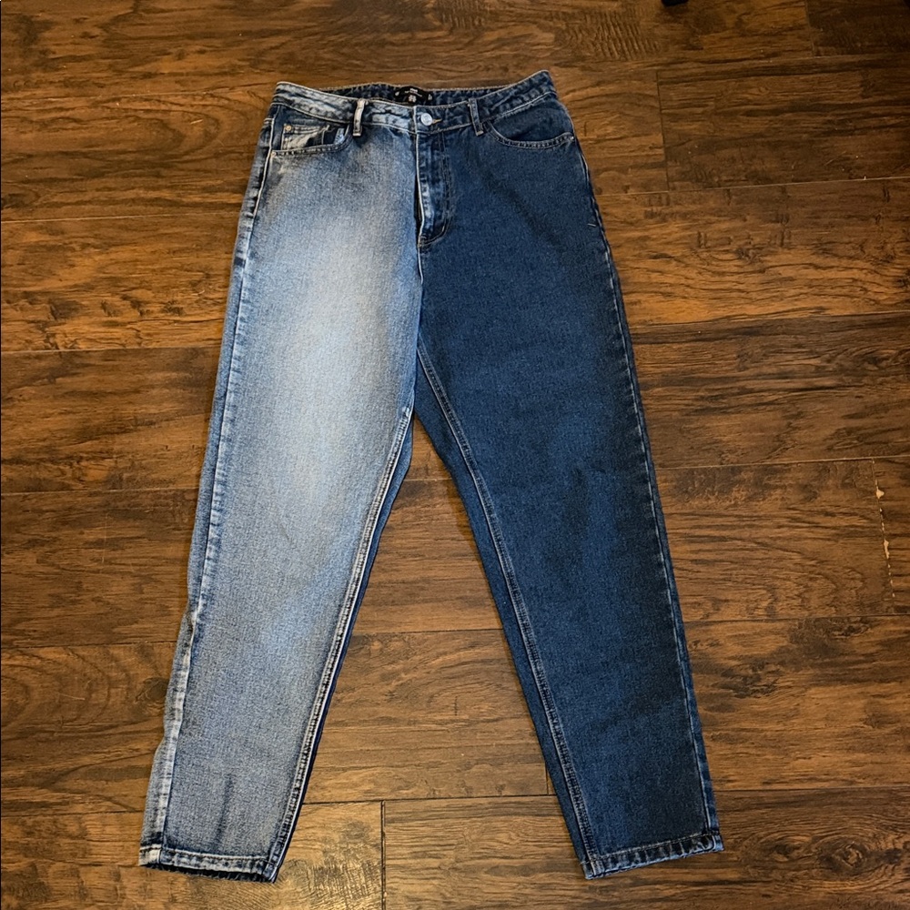 Two-Tone Riot Denim Jeans